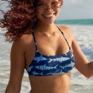 Aerie Shark Bikini Top
